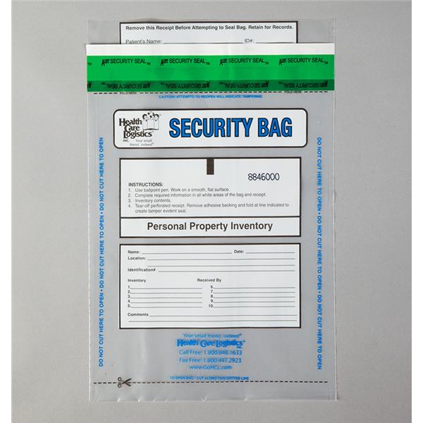 Health Care Logistics Bag Personal Property 250/Rl